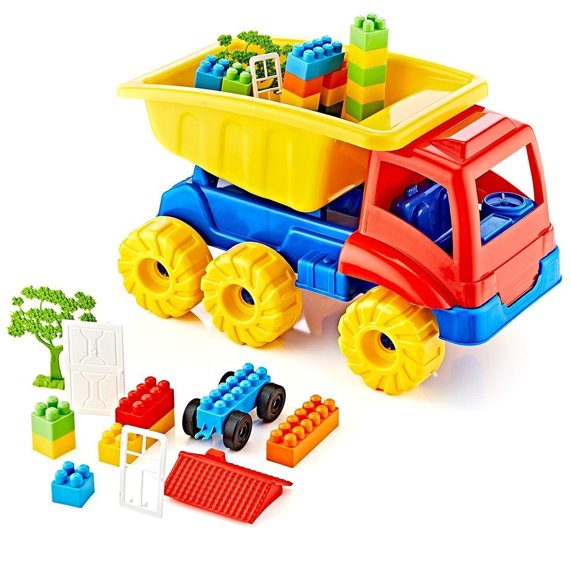 Big Granit Kamyon 54 Parça Bloklu