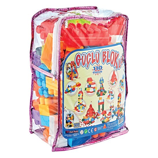 Güçlü Bloklar Sırt Çantalı 110 Parça