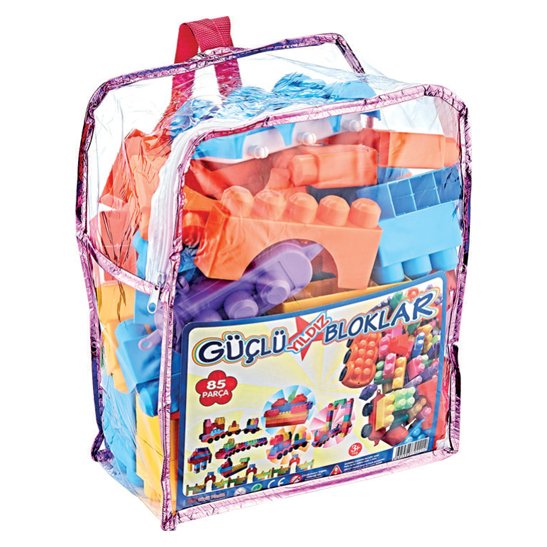 Yıldız Bloklar 85 Parça Sırt Çantalı