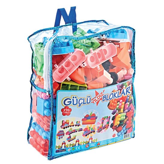 Yıldız Bloklar 196 Parça Sırt Çantalı