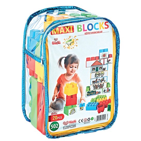 Maxi Bloklar 502 (20 Parça)