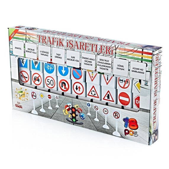 Trafik İşaretleri 18 Parça