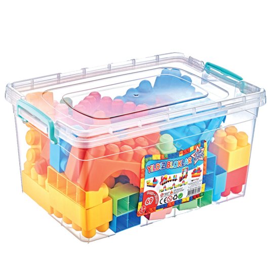 Güçlü Yıldız Bloks 69 Parça Kutulu