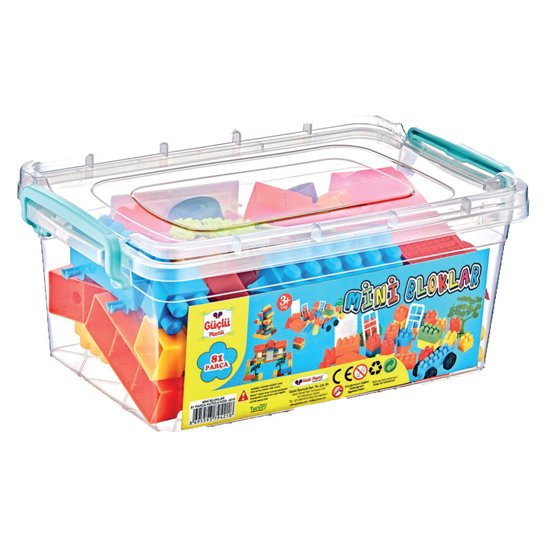 Mini Bloklar 140 Parça Kutulu