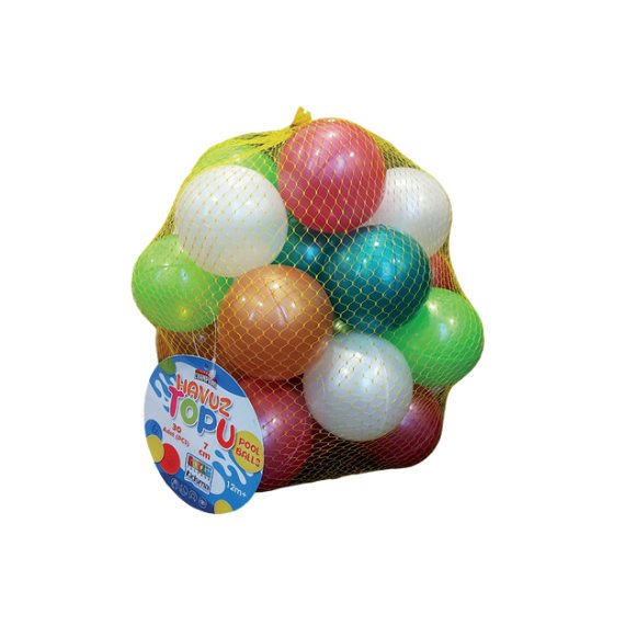 İnci Havuz Topu 70mm 30 Adet